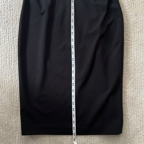 Calvin Klein Elegant Black Long-Sleeve Dress | Size 6-8 - Picture 10 of 11